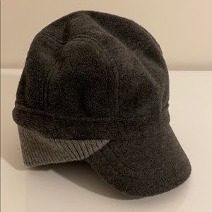 Baby Gap hat w/ brim & ear cover, Size S/M.